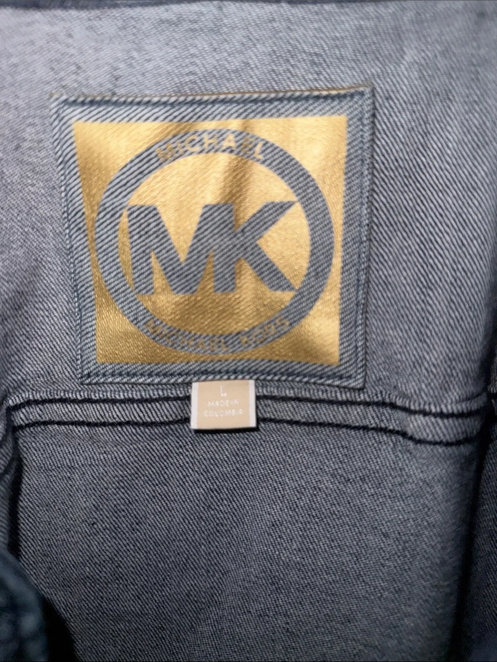 Large Michael Kors Jean Jacket
